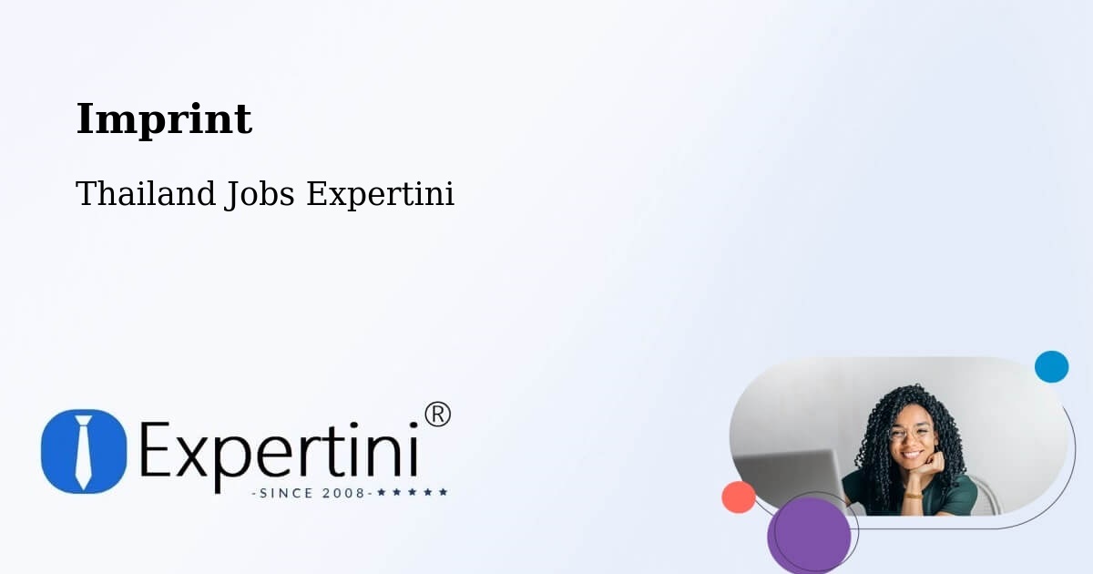 Imprint – Amphoe Wang Sombun - Thailand Jobs Expertini